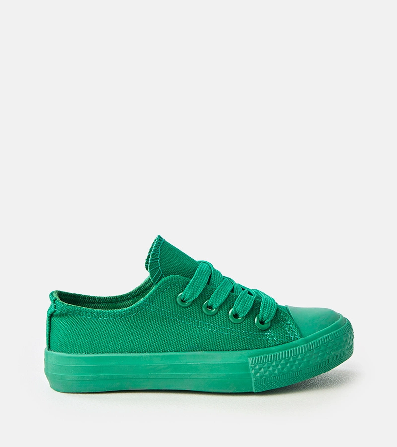 Hers Zielone dziecięce trampki