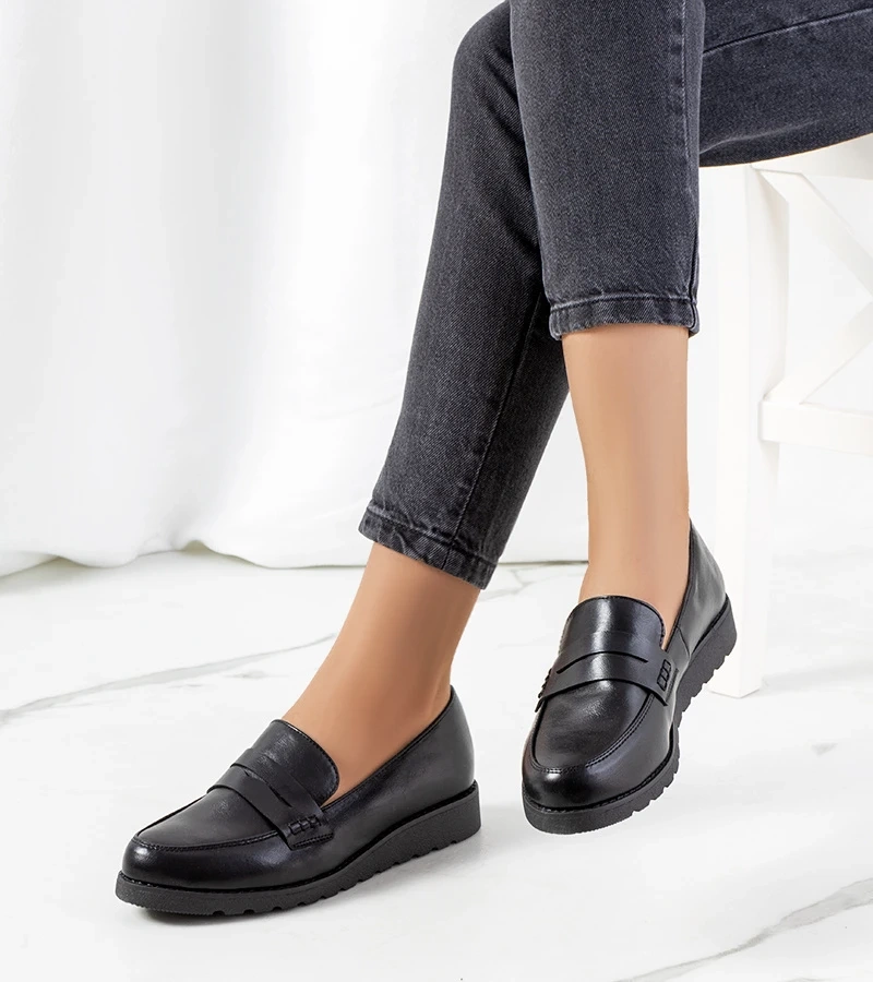 Półbuty na platformie