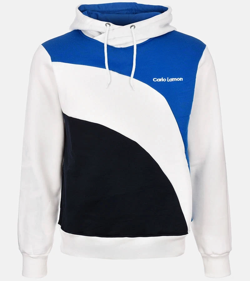 Ciemnoszara męska bluza z kapturem