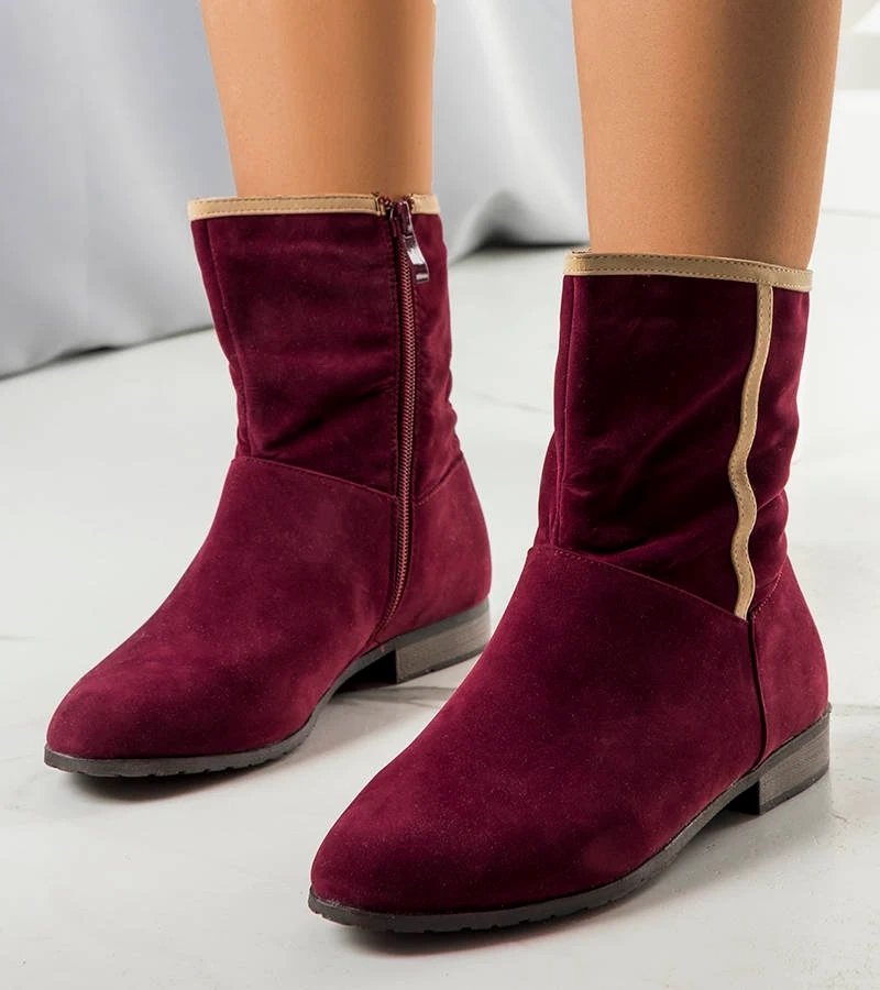 Czarne botki damskie