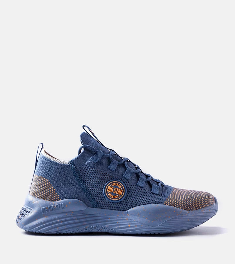 Niebieskie buty męskie Big Star LL174280